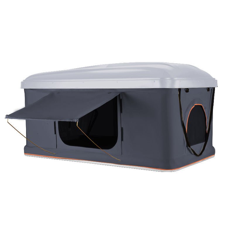 Tente de Toit Pliante avec Coque Rigide pour Camping et Tour Autonome en Plein Air - IVOIRART.COM