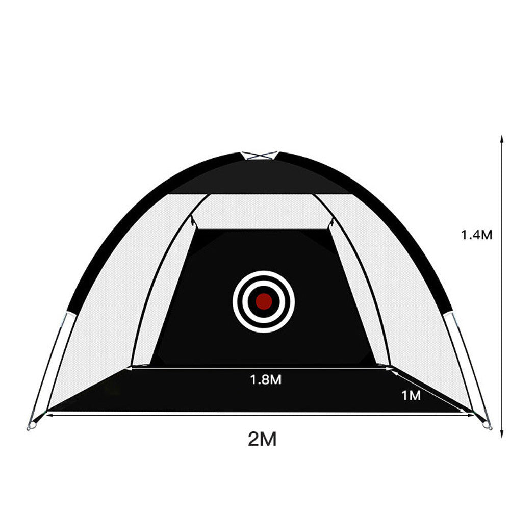 Tente filet de pratique de golf pour entraînement extérieur, jardin et pelouse - IVOIRART.COM