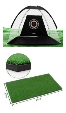 Tente filet de pratique de golf pour entraînement extérieur, jardin et pelouse - IVOIRART.COM