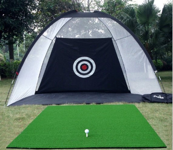 Tente filet de pratique de golf pour entraînement extérieur, jardin et pelouse - IVOIRART.COM