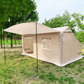 Tente gonflable camping coton, ouverture rapide, montage libre, pour 3-4 personnes - IVOIRART.COM