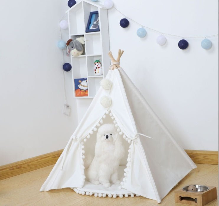 Tente-lit pour animaux confortable et pratique, idéale pour chats et petits chiens - IVOIRART.COM