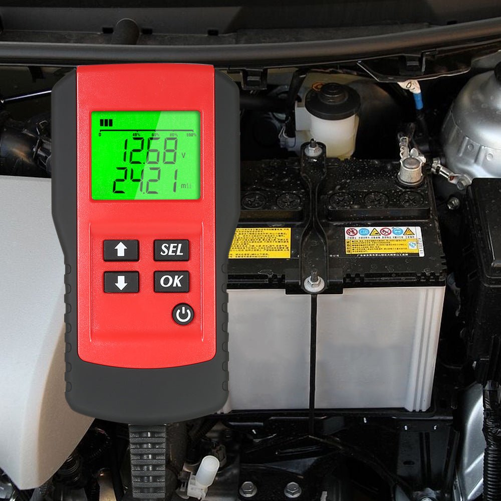 Testeur de batterie automobile Ancel BST100 original multilingue 12 V AGM GEL 100-1100 CCA 30-100 Ah - IVOIRART.COM