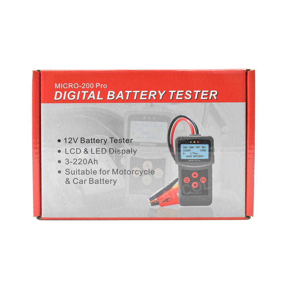 Testeur de Batterie Automobile Polyvalent pour Véhicules 12V et 24V, Précis et Rapide - IVOIRART.COM