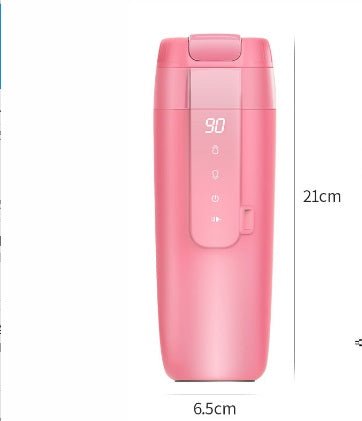 Thermos électrique chauffant 350ml - Contrôle 25-90°C, inox 304 anti-fuite autos - IVOIRART.COM