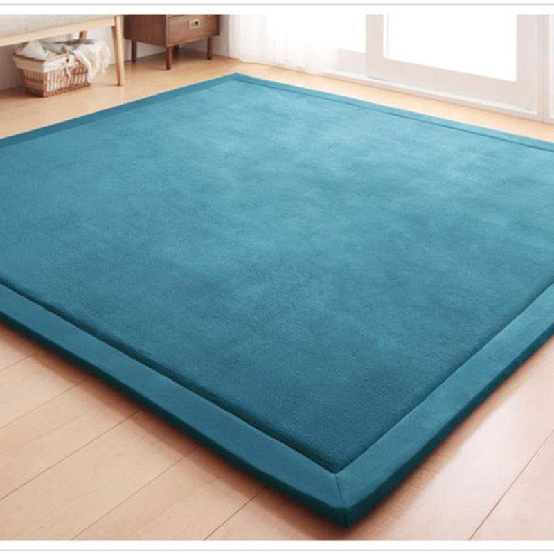 Thick Coral Velvet Carpet Tatami Crawling Non-slip Mat - IVOIRART.COM