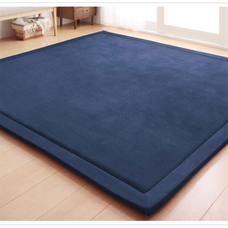 Thick Coral Velvet Carpet Tatami Crawling Non-slip Mat - IVOIRART.COM
