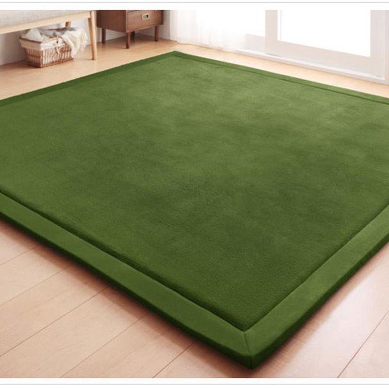 Thick Coral Velvet Carpet Tatami Crawling Non-slip Mat - IVOIRART.COM