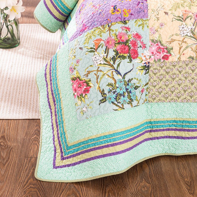 Three-piece Cotton Bedding Set - IVOIRART.COM