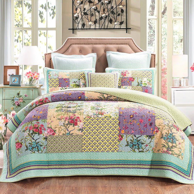 Three-piece Cotton Bedding Set - IVOIRART.COM