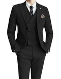 Three-piece Men's Suit Slim Fit Suit - IVOIRART.COM