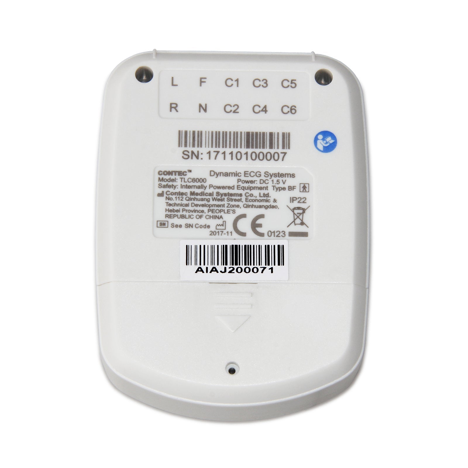 TLC6000 Dynamic 24hours 12 Lead ECG EKG Holter Monitor Alalyzer CONTEC PC Software - IVOIRART.COM