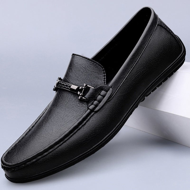 Tods respirantes pour homme, chaussures décontractées en cuirs semelle caoutchouc - IVOIRART.COM