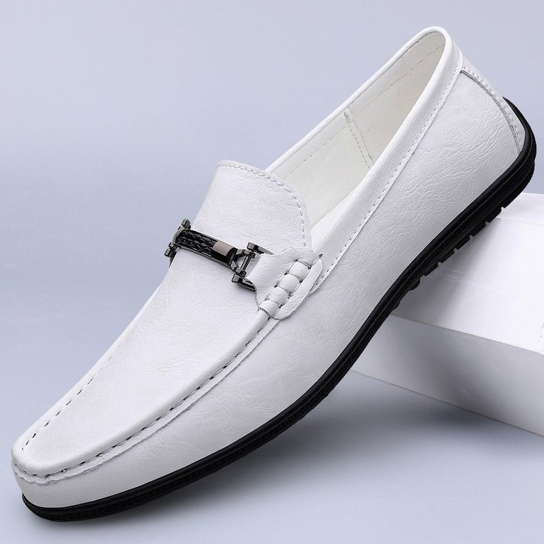 Tods respirantes pour homme, chaussures décontractées en cuirs semelle caoutchouc - IVOIRART.COM