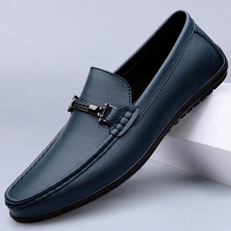 Tods respirantes pour homme, chaussures décontractées en cuirs semelle caoutchouc - IVOIRART.COM