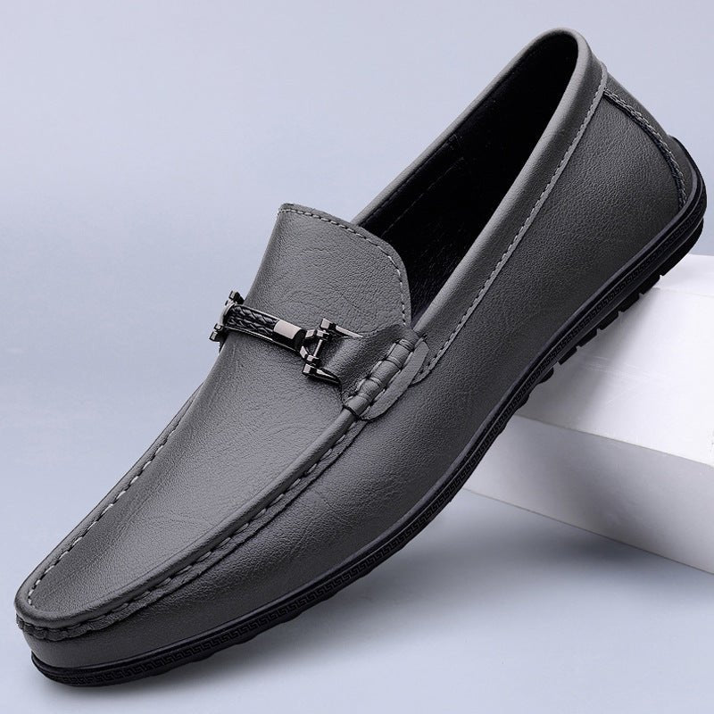 Tods respirantes pour homme, chaussures décontractées en cuirs semelle caoutchouc - IVOIRART.COM
