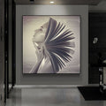 Toile de peinture artistique pour décoration intérieure élégante sans cadre - IVOIRART.COM