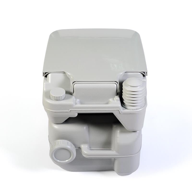 Toilette Portable de Camping 20L Robuste avec Réservoirs Amovibles et Pompe - IVOIRART.COM