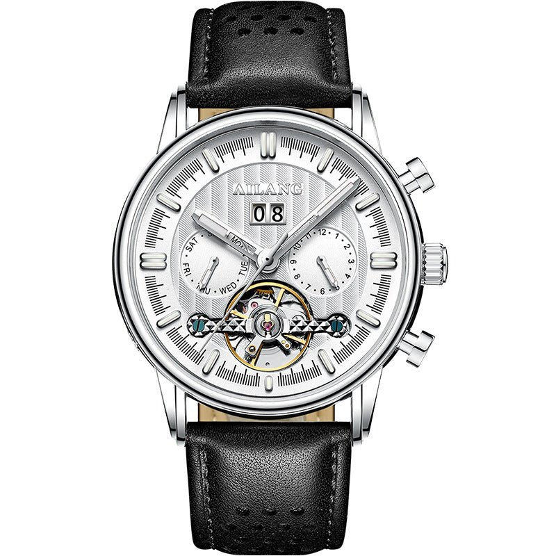 Tourbillon Multi-function Automatic Mechanical Men's Watch - IVOIRART.COM
