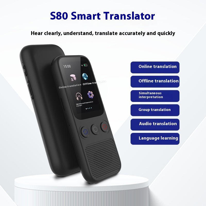 Translator Multi-language Travel Abroad Conference Accurate Offline Simultaneous Interpretation - IVOIRART.COM