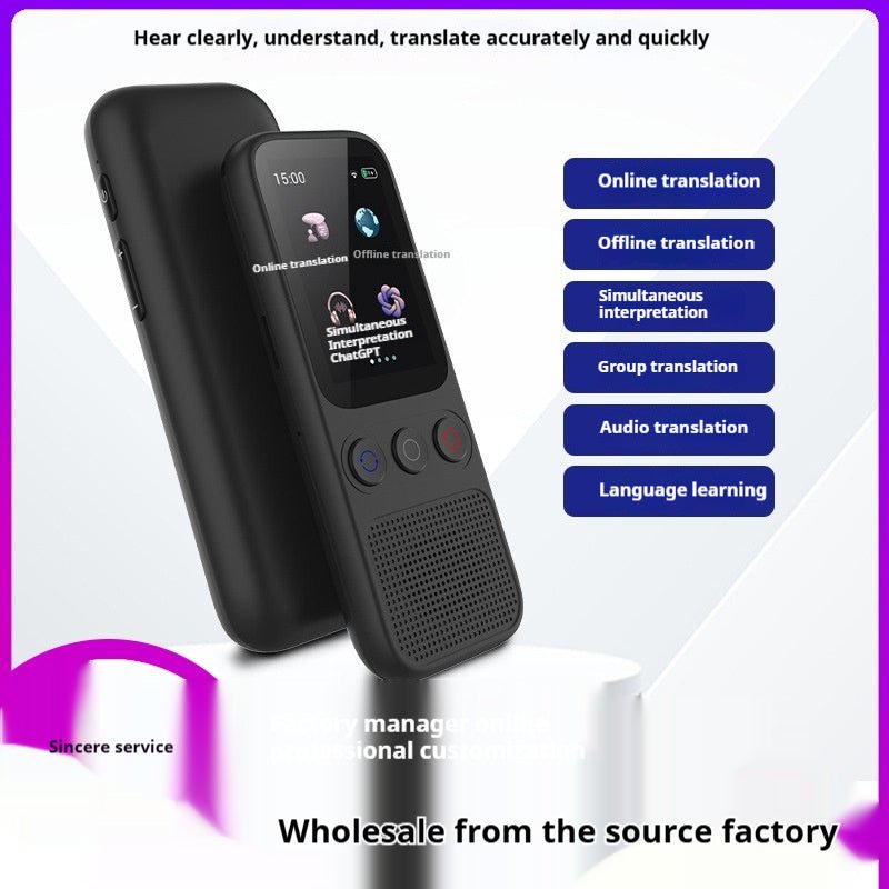 Translator Multi-language Travel Abroad Conference Accurate Offline Simultaneous Interpretation - IVOIRART.COM