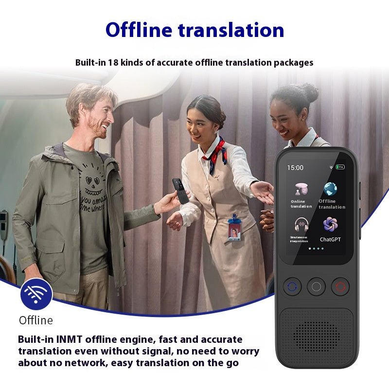 Translator Multi-language Travel Abroad Conference Accurate Offline Simultaneous Interpretation - IVOIRART.COM