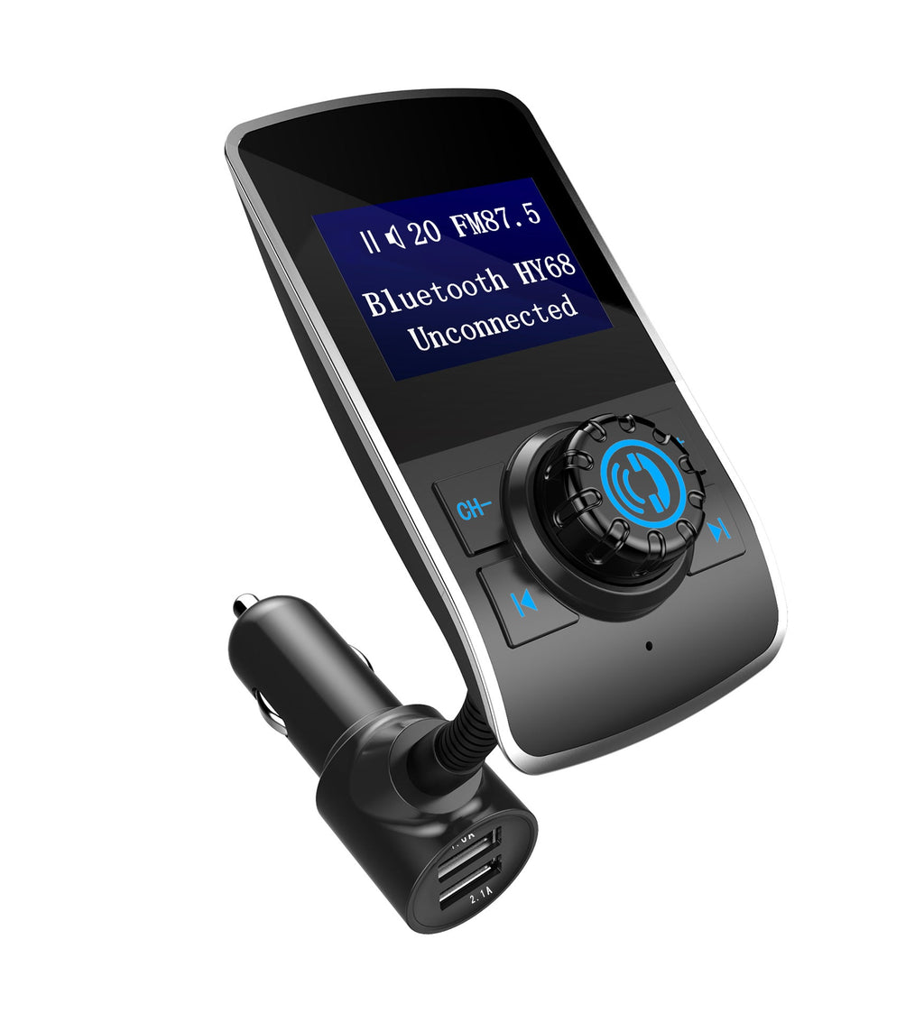 Transmetteur FM Bluetooth Voiture avec Lecteur MP3 et Carte pour Auto - IVOIRART.COM