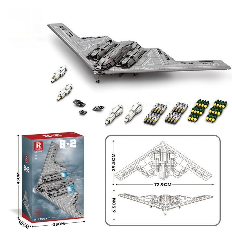 Transport Helicopter Puzzle Assembled Building Block Toys Model - IVOIRART.COM