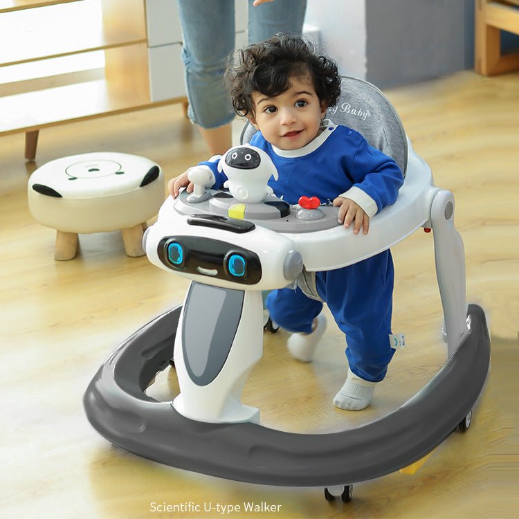 Trotteur Bébé Anti-Jambes en O Multifonctionnel Sécurisé Anti-Basculement - IVOIRART.COM