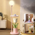 Tulip Floor Lamp Children's Bedroom Bedside Lamp Net Red Decoration Pieces - IVOIRART.COM