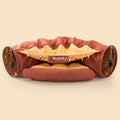 Tunnel pour Chat Pliable, Résistant et Lavable, Tunnel Jouet Amusant - IVOIRART.COM