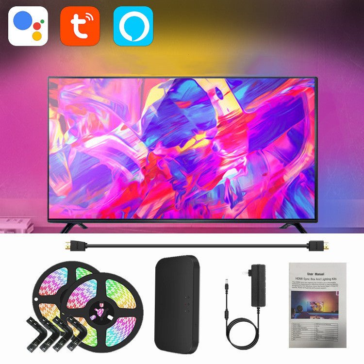 TV Sync Ambience Light Streamer Colorful Graffiti APP TV - IVOIRART.COM