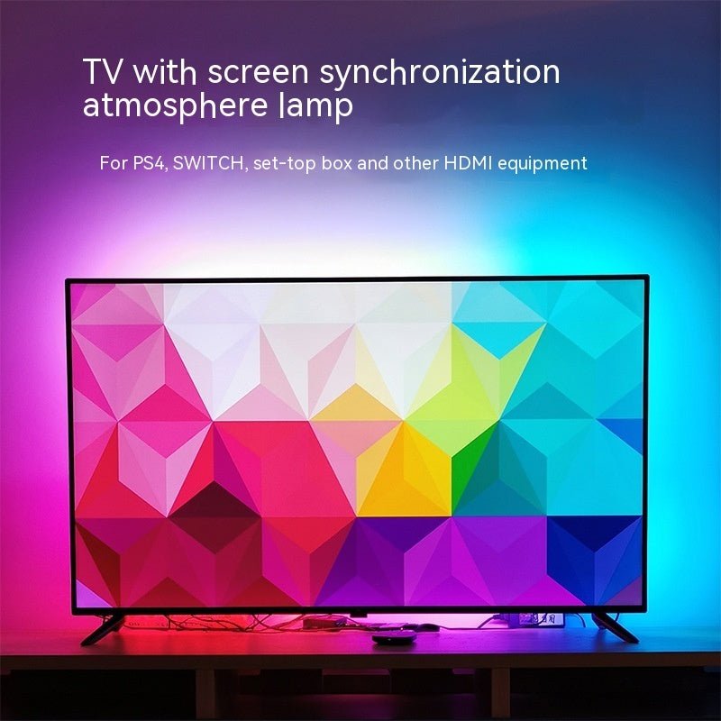 TV Sync Ambience Light Streamer Colorful Graffiti APP TV - IVOIRART.COM