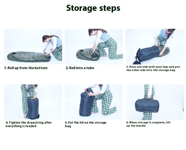 Ultralight Mummy Down-filled Sleeping Bag - IVOIRART.COM