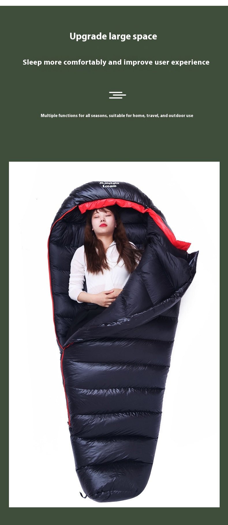Ultralight Mummy Down-filled Sleeping Bag - IVOIRART.COM
