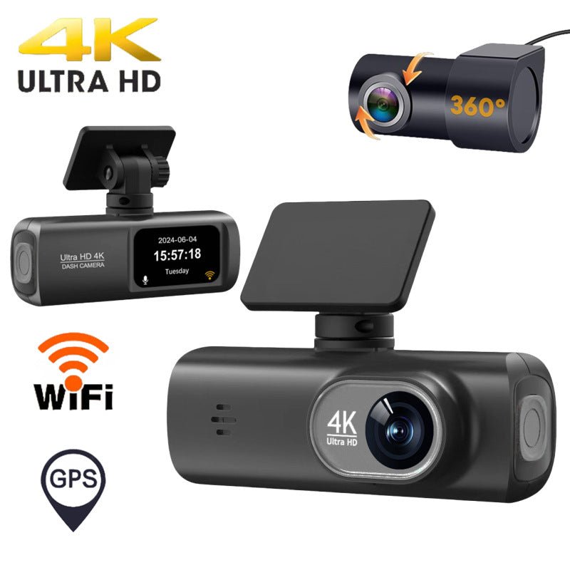 V22 HD Double Enregistreur de Conduite - Double Caméra WiFi, GPS optionnel, 1.5" - IVOIRART.COM