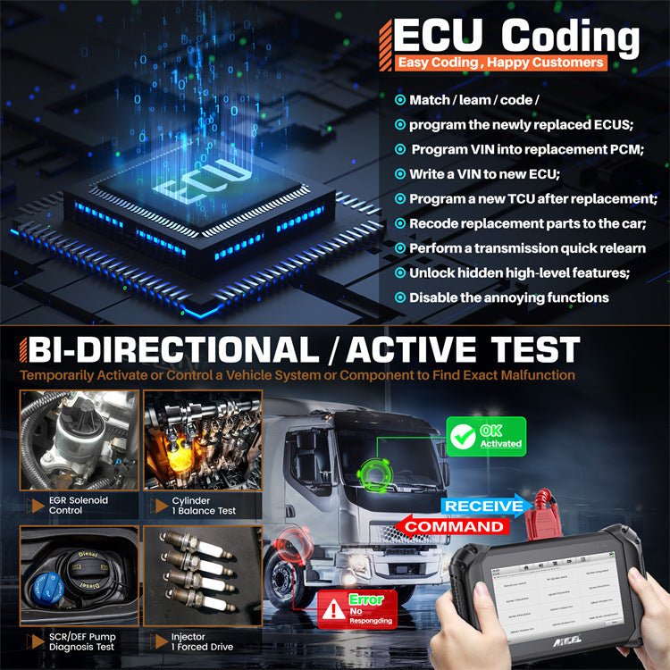 V5HD Truck Diagnostic Tool Mechanical Scanner - IVOIRART.COM