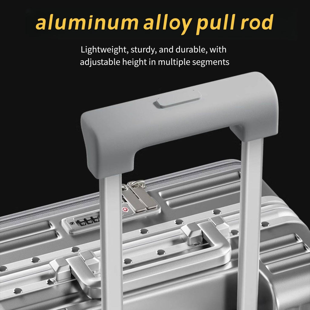 Valise à Cadre, Ouverture Frontale, 20 et 24 Pouces, Grande Capacité, Serrure TSA, Roues Universelles, Cadre en Aluminium, Robuste et Durable - IVOIRART.COM