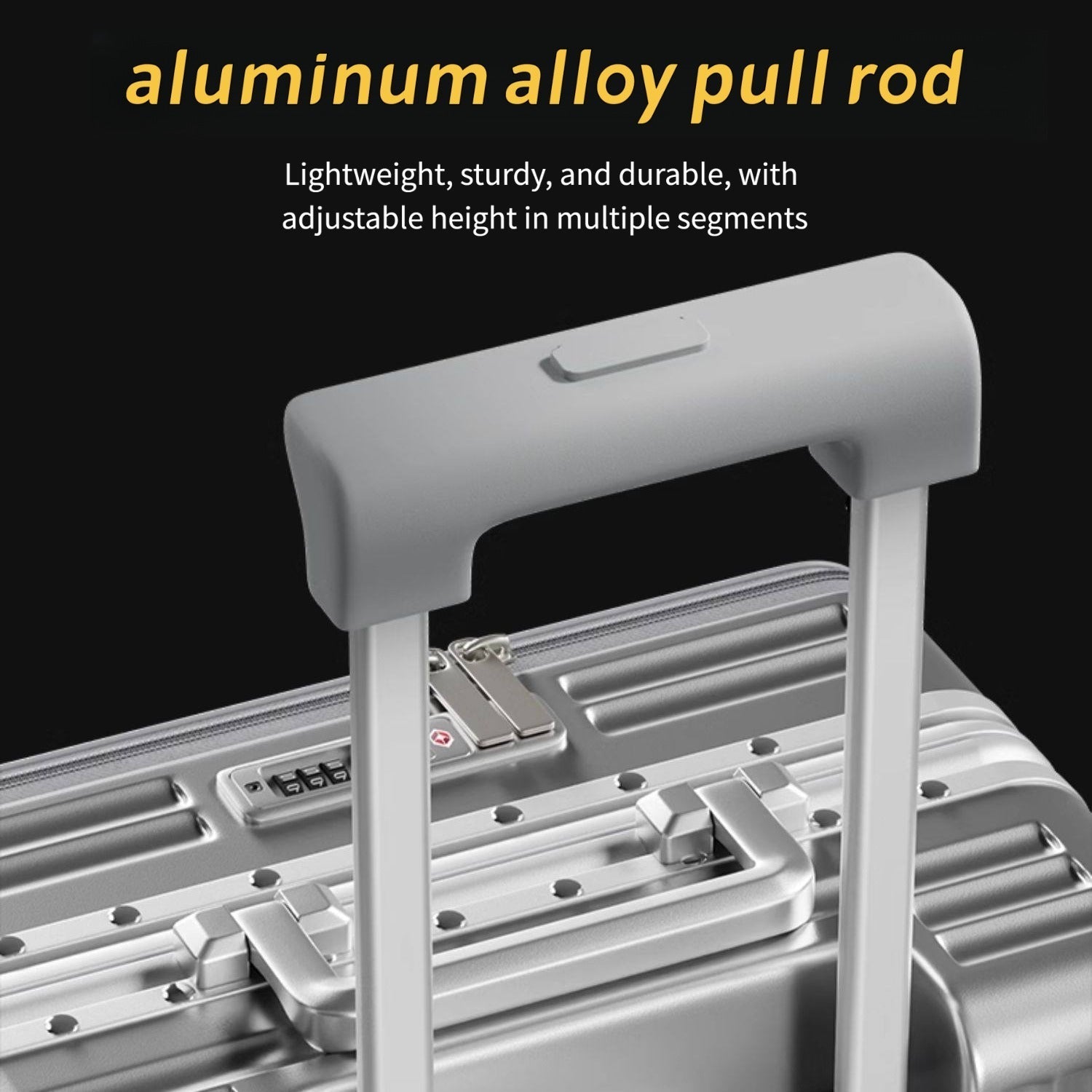 Valise à Cadre, Ouverture Frontale, 20 et 24 Pouces, Grande Capacité, Serrure TSA, Roues Universelles, Cadre en Aluminium, Robuste et Durable - IVOIRART.COM
