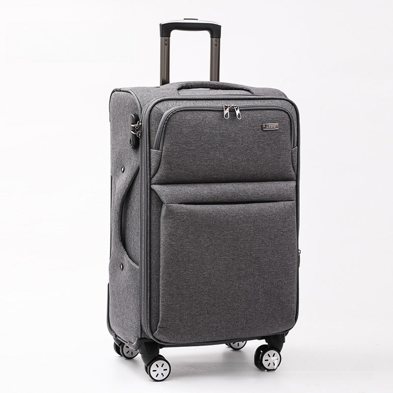 Valise imperméable en tissu Oxford noir, durable 30 pouces grande capacité - IVOIRART.COM