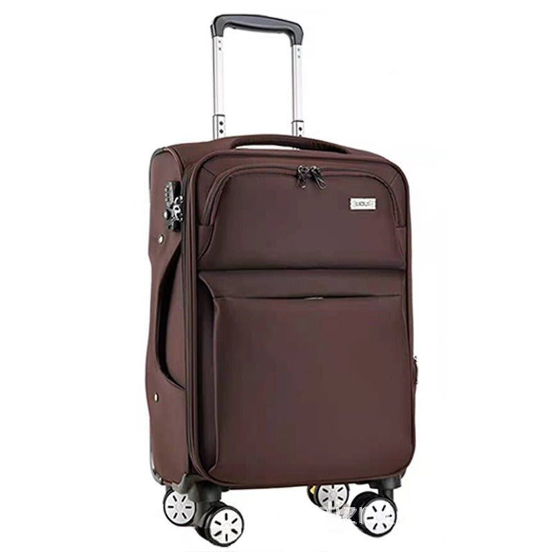 Valise imperméable en tissu Oxford noir, durable 30 pouces grande capacité - IVOIRART.COM
