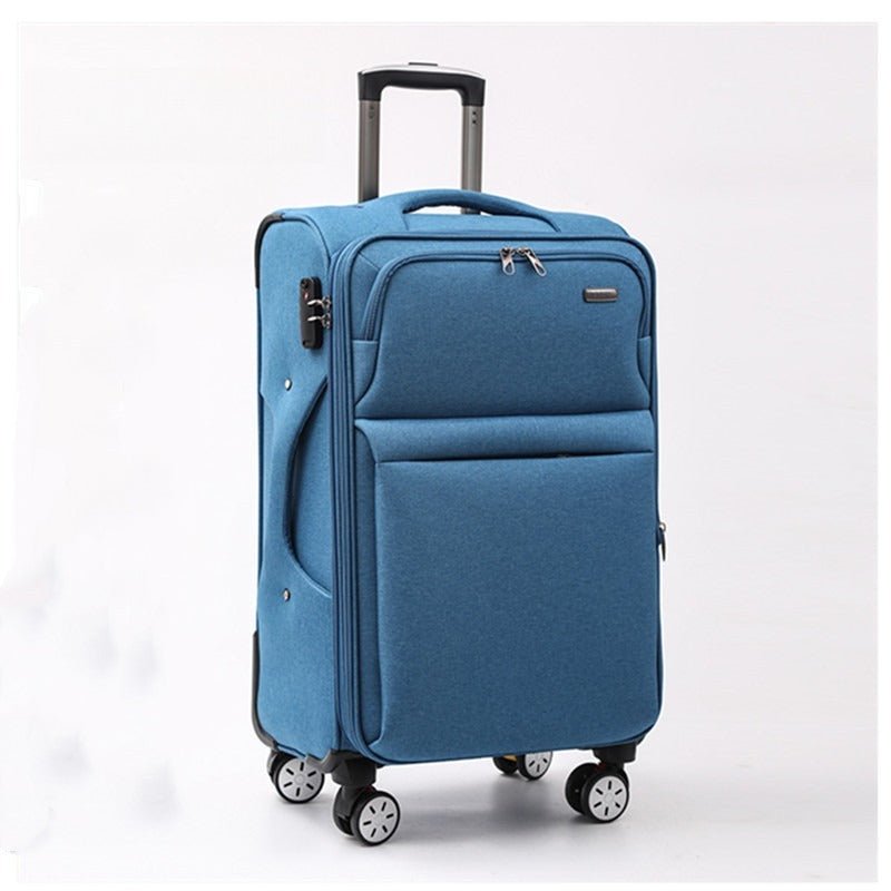 Valise imperméable en tissu Oxford noir, durable 30 pouces grande capacité - IVOIRART.COM