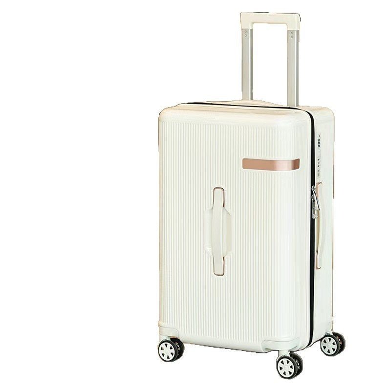 Valise Rigide 20 et 24 Pouces avec Compartiment Large, Tige Télescopique, Trois Poignées, TSA avec Support Téléphone, Roues Universelles Silencieuses - IVOIRART.COM