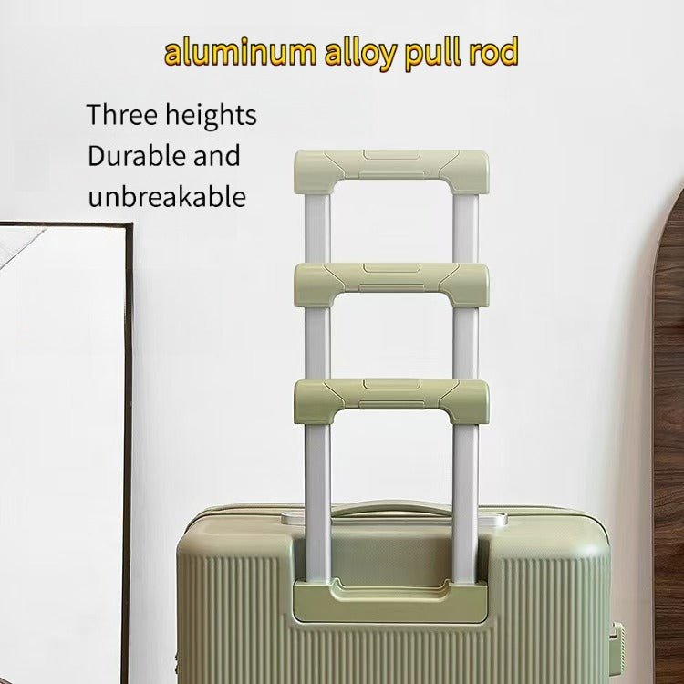 Valise Rigide 20 et 24 Pouces avec Compartiment Large, Tige Télescopique, Trois Poignées, TSA avec Support Téléphone, Roues Universelles Silencieuses - IVOIRART.COM