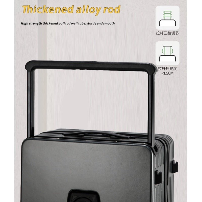 Valise Tendance 16 Pouces avec Cadenas TSA, Roues Universelles 360° et Poignée Télescopique - IVOIRART.COM