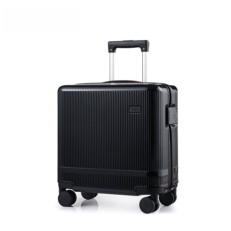 Valise tendance 16 pouces avec verrou TSA, roues universelles 360°, poignée télescopique - IVOIRART.COM