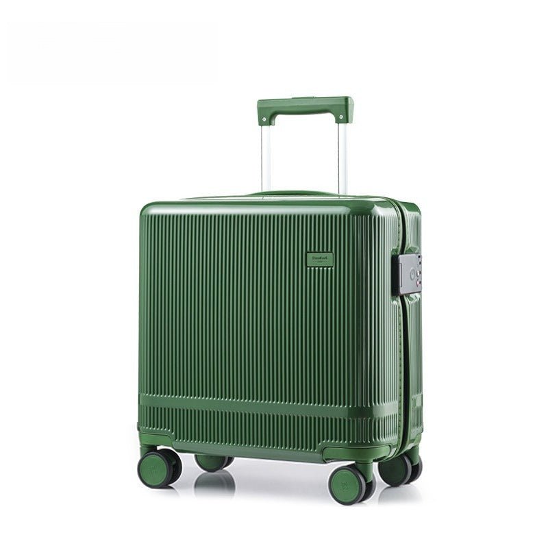 Valise tendance 16 pouces avec verrou TSA, roues universelles 360°, poignée télescopique - IVOIRART.COM