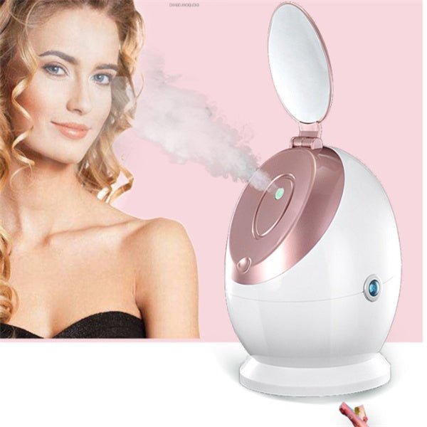 Vaporisateur Facial Nano Ionique - Modèle SA-166A, Pulvérisation Thermique, Blanc - IVOIRART.COM