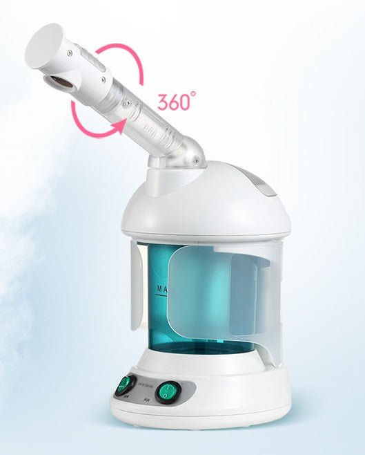 Vaporizador Facial Portable Ozone - Steamer Soin Visage Hydratant Beauté Herbal24 - IVOIRART.COM