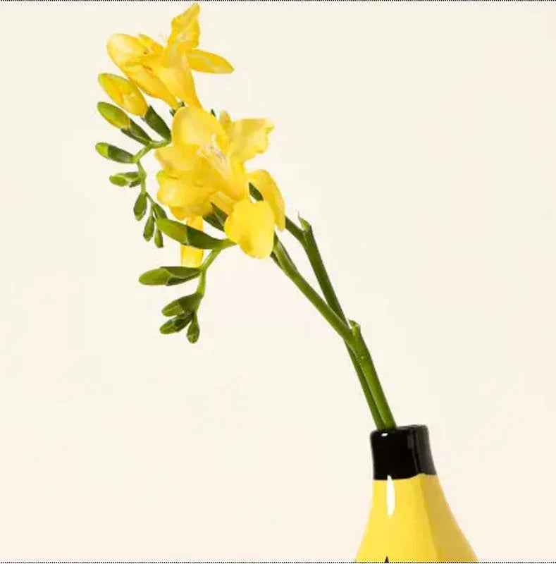 Vase Banane Simple – Arrangement floral et Décoration d'intérieur - IVOIRART.COM
